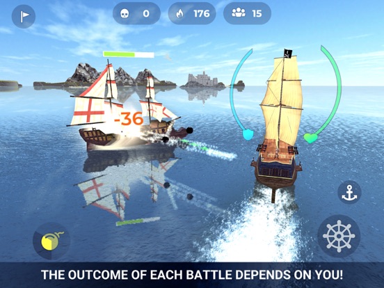 Pirate Ship Sim 3D screenshot