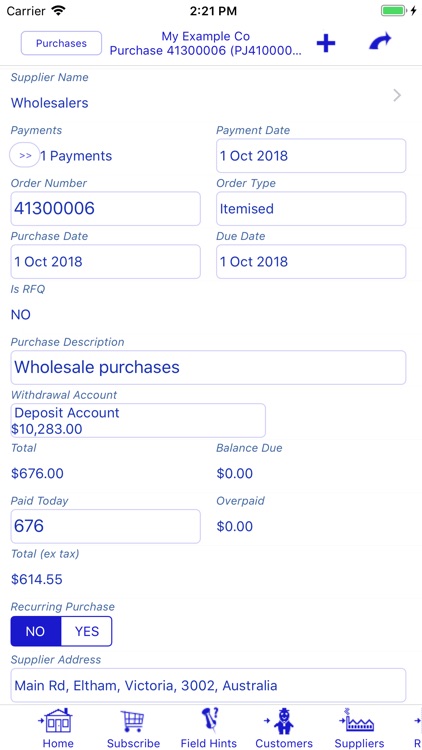 Bookkeeping screenshot-3