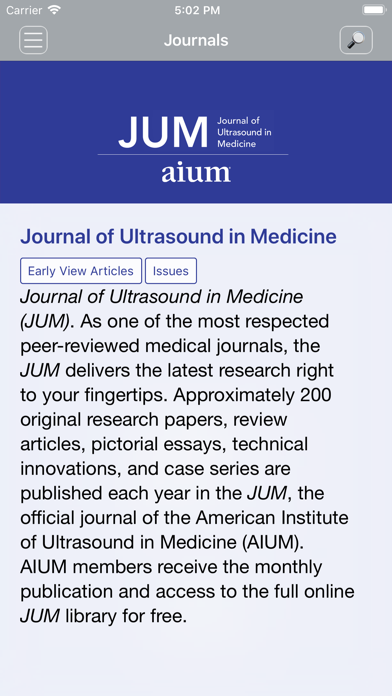 Journal of Ultrasound in Me... screenshot 2