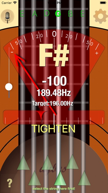 Dybos Guitar Tuner screenshot-4