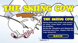 Game screenshot The Crazy Skiing Cow LT apk