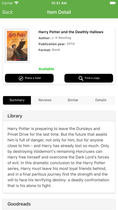 Yarra Libraries screenshot 2