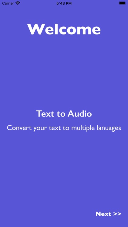 Text To Audio Converter