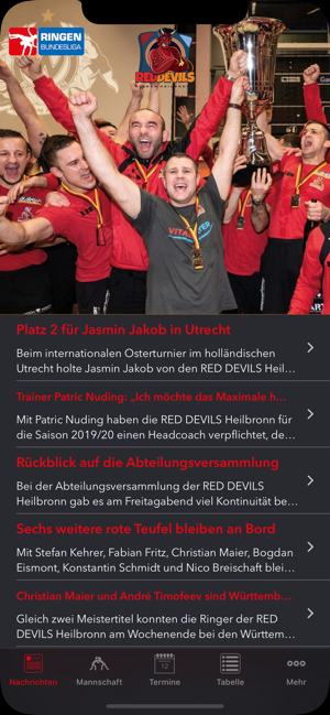 RED DEVILS Ringen Heilbronn(圖1)-速報App