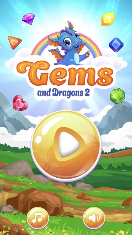 3 Candy Gems And Dragons By Dmitry Afanasev