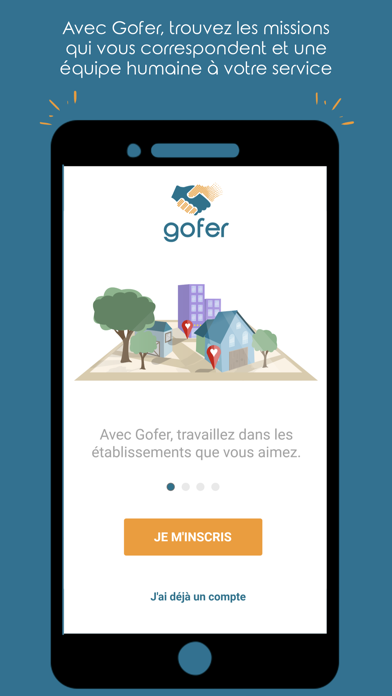 How to cancel & delete Gofer, hôtellerie-restauration from iphone & ipad 1