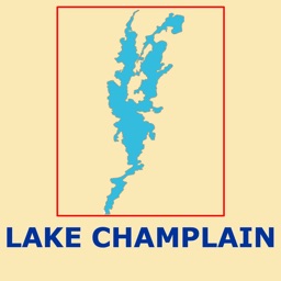 Lake Champlain - Boating Map