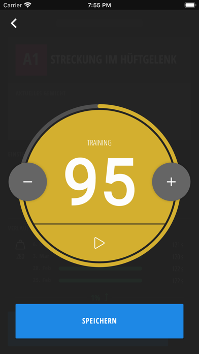KraftApp für Kieser-Training screenshot 4