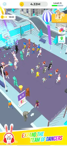 Game screenshot Idle Square Dance hack