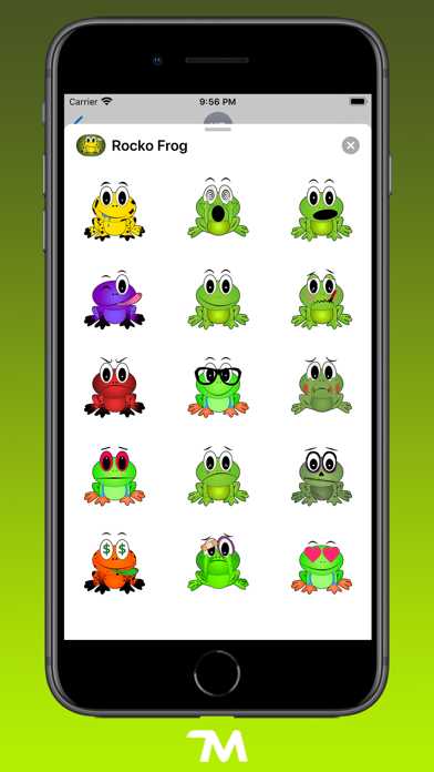 Rocko Frog Stickers screenshot 2