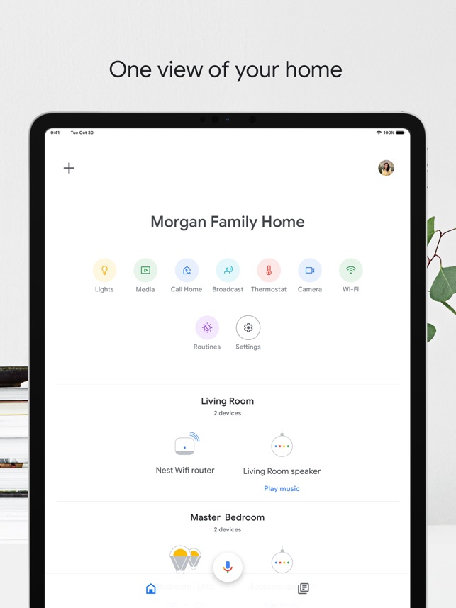 home control missing from google home app