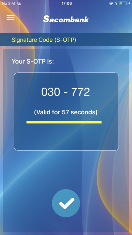 Sacombank mSign screenshot-3