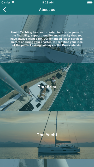 Zenith Yachting screenshot 2