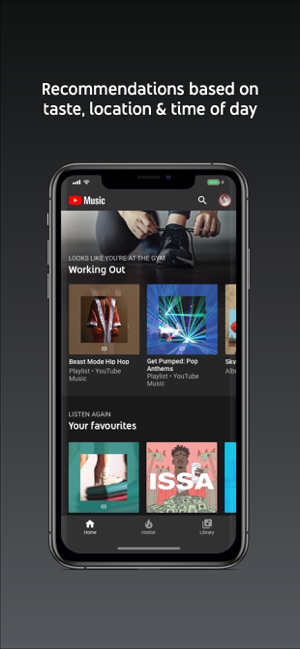Youtube Music On The App Store - iphone screenshots