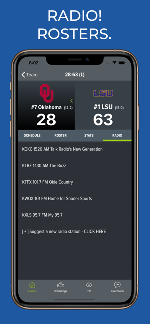 Oklahoma Football Schedules(圖2)-速報App