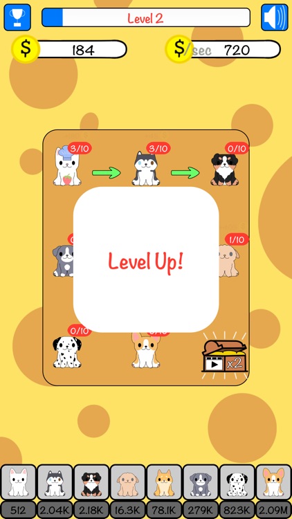 Combo Dogs: Upgrade & Combine