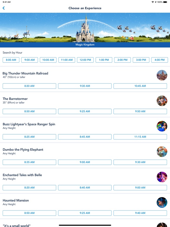 My Disney Experience - Walt Disney World screenshot