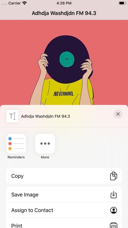 Adhdja Washdjdn FM 94.3 screenshot-3