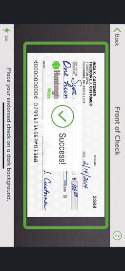 Huntington Mobile app screenshot