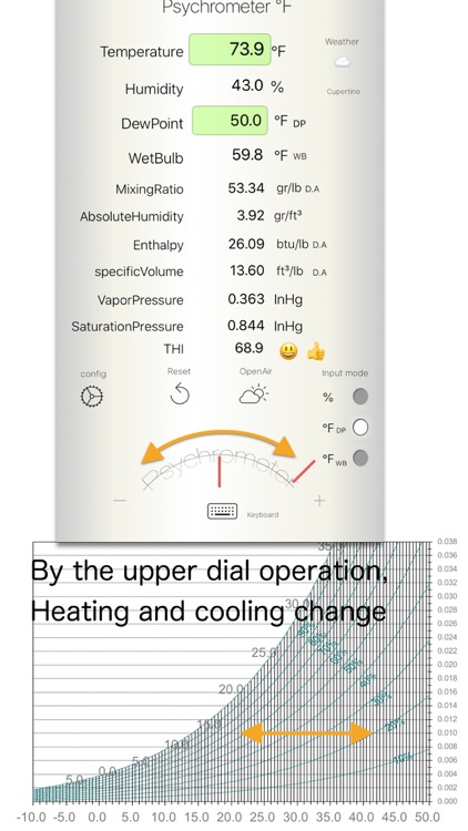 Psychrometer °F screenshot-7