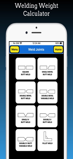 Welding Weight Calculator