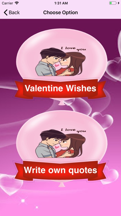 Valentines Celebrations