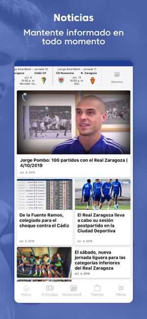 Real Zaragoza - App Oficial(圖4)-速報App