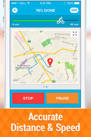 Bicycle ride tracker PRO - náhled