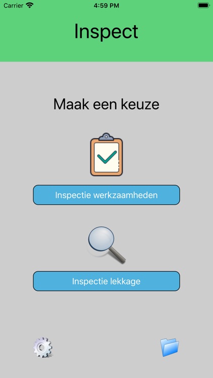 Inspect app