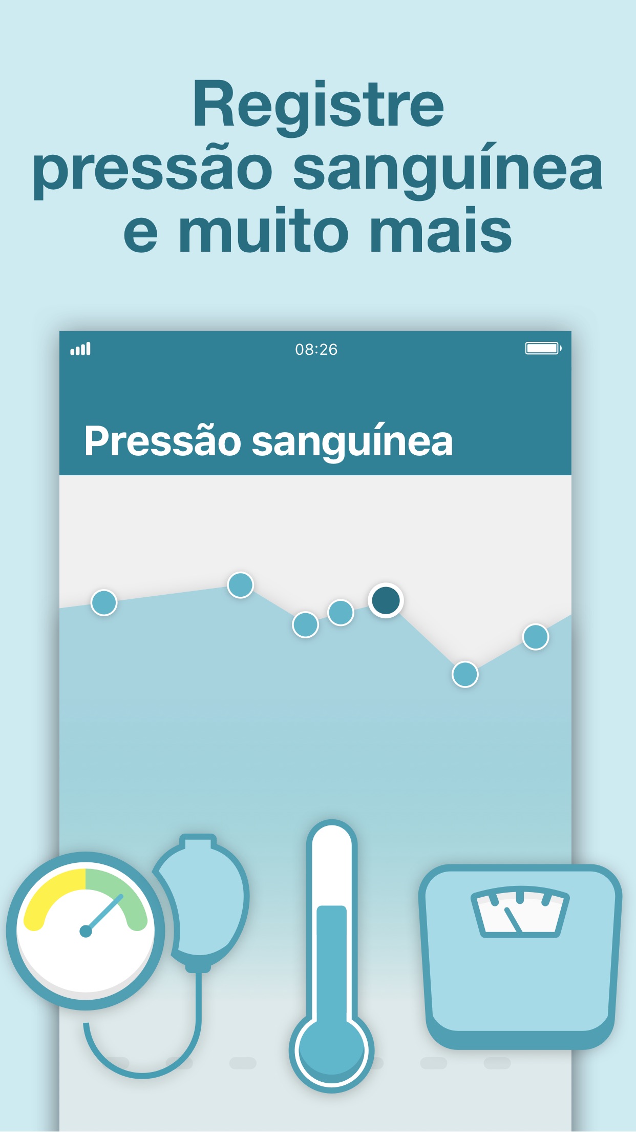 Screenshot do app Alarme de medicamentos