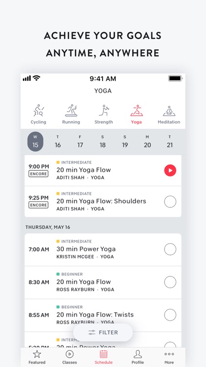 Peloton — Live workout classes screenshot-8