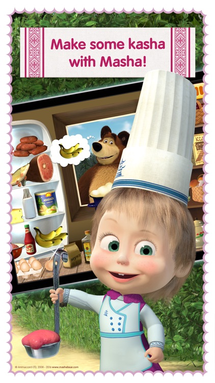 Masha and the Bear: Food Games screenshot-0