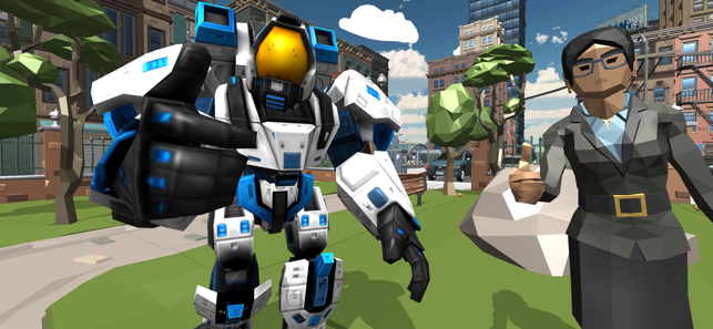 ‎Flying Super-Hero Rescue Robo Screenshot