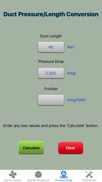 Duct Calculator Elite screenshot-3