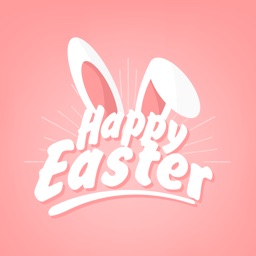 Happy Easter Egg Hunt Stickers