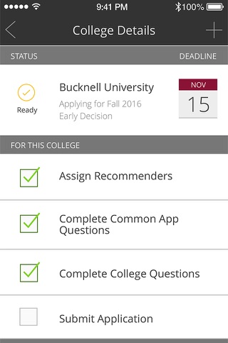 Common App On Track screenshot 2