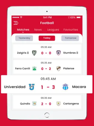 Captura 1 Football Live Prime iphone