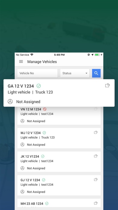 Screenshot #2 pour Movefleet Manager