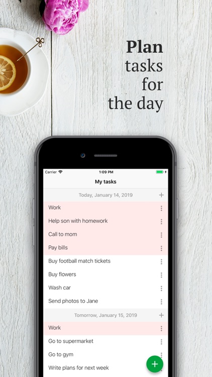 Planner - todo task manager