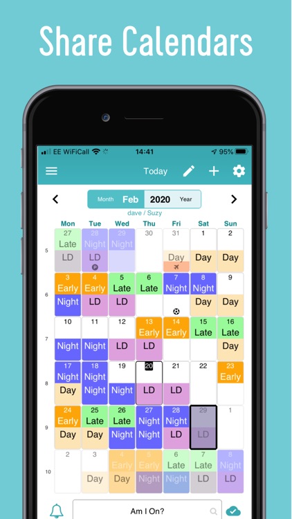 My Shift Planner - Calendar screenshot-4