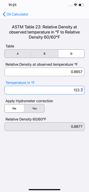 Saybolt Oil Calculator(圖3)-速報App