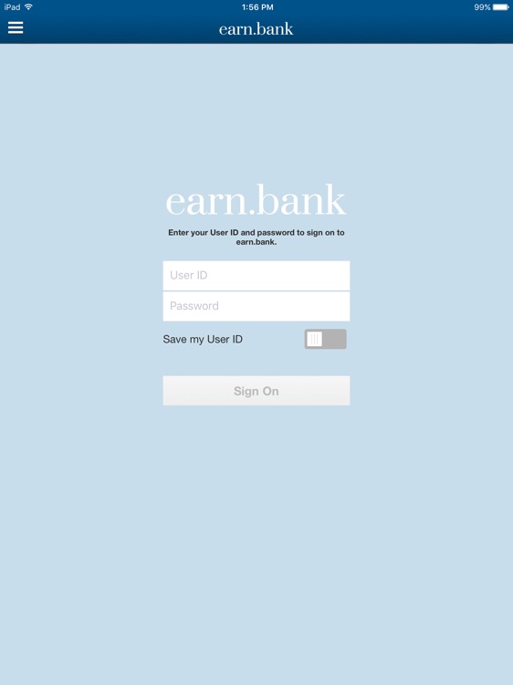 earn.bank Mobile Tablet