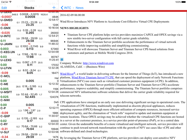 Stockwatch Ticker - HD(圖5)-速報App