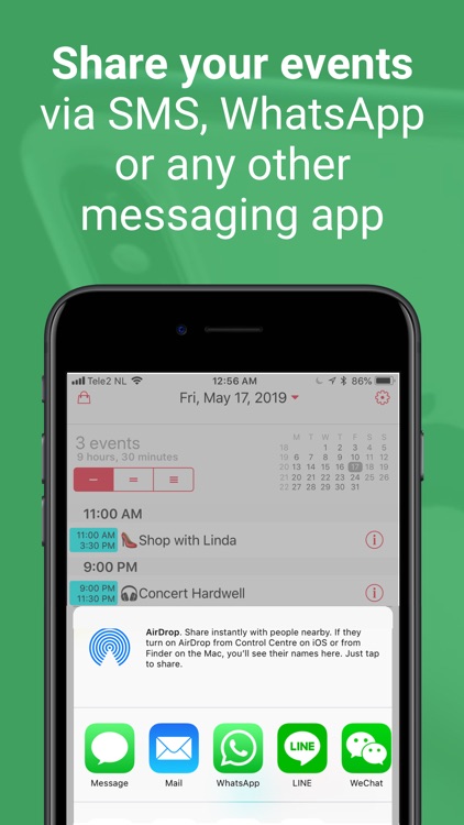 WeekCalendar screenshot-8
