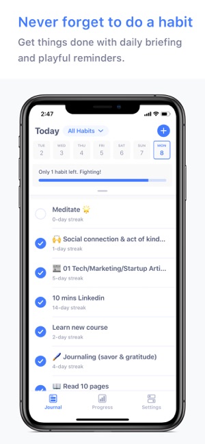 Habitify:習慣追蹤器(圖5)-速報App