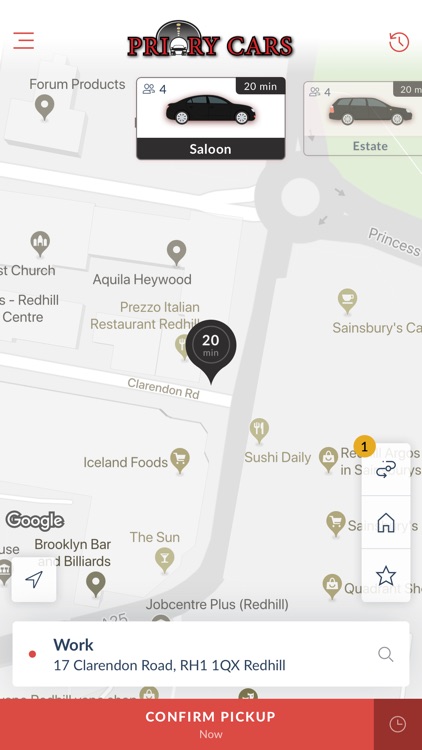 Priory Cars Taxi
