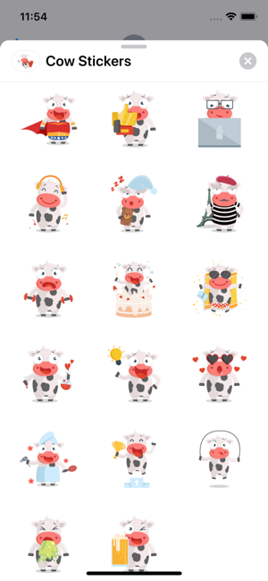 Cow Stickers(圖1)-速報App