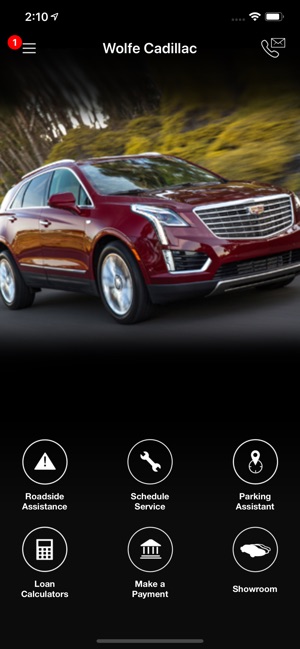 Wolfe Cadillac DealerApp