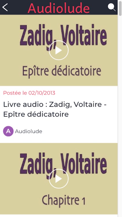 Audiobooks in french screenshot-3