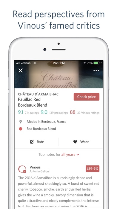 Delectable - Scan & Rate Wine